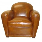 cuir pleine fleur marron clair