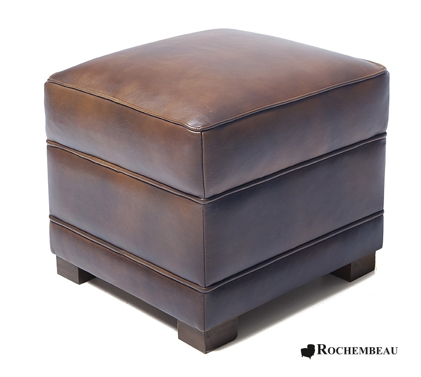 pouf carr 233 en cuir 48 x 48 cm poufs rochembeau pouf carr 233 en cuir 48 x 48 cm poufs rochembeau