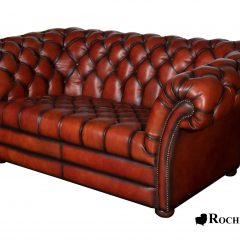 Canapé Chesterfield 2 places LENNON Capitons