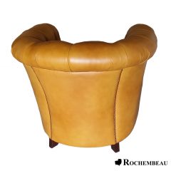 Fauteuil crapaud capitonné BRIGHTON