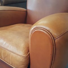 Fauteuil Club BRADFORD miel