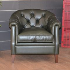 Fauteuil Club CLARKE - VERT ANGLAIS