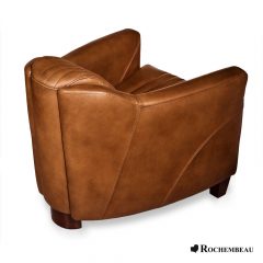 Fauteuil Club BATEAU cuir