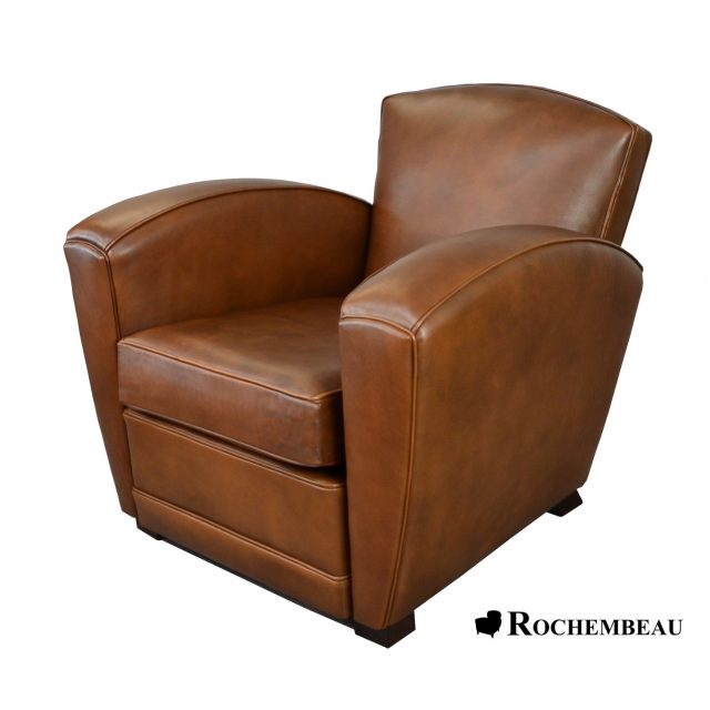 Le fauteuil Club cuir haut de gamme Rochembeau — free download