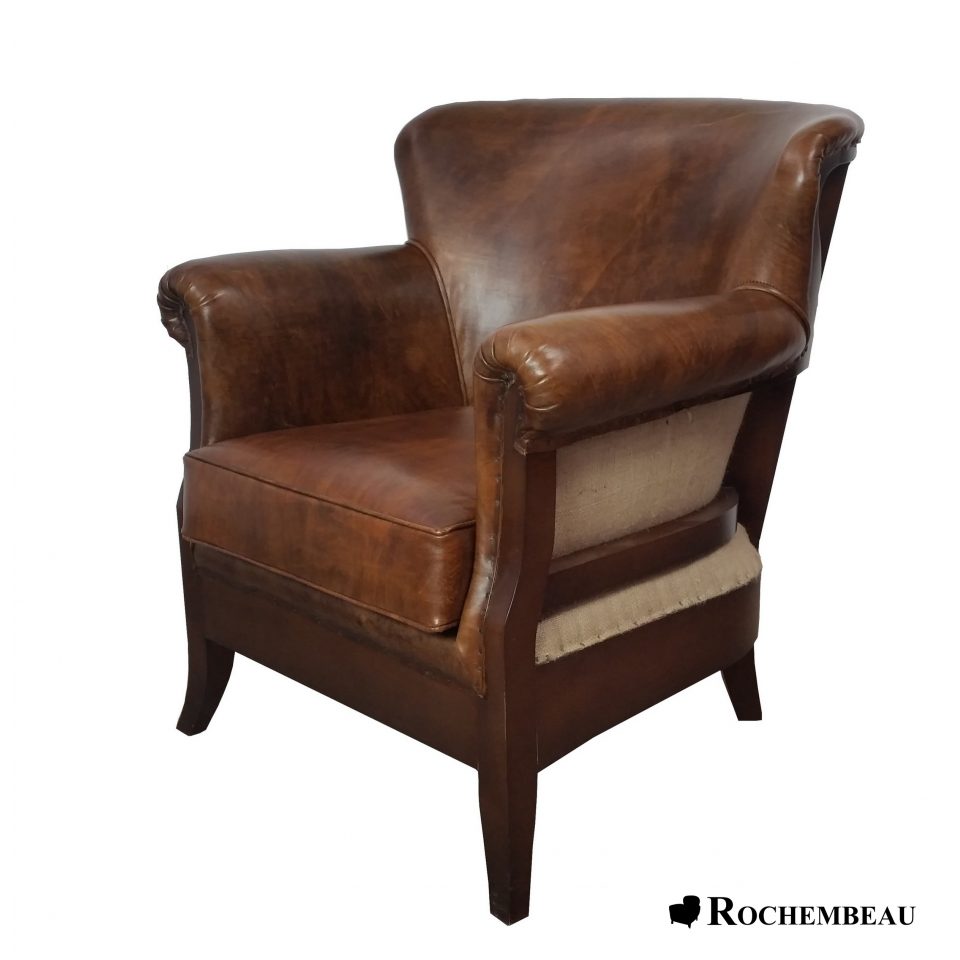 Le fauteuil Club cuir haut de gamme Rochembeau — free download