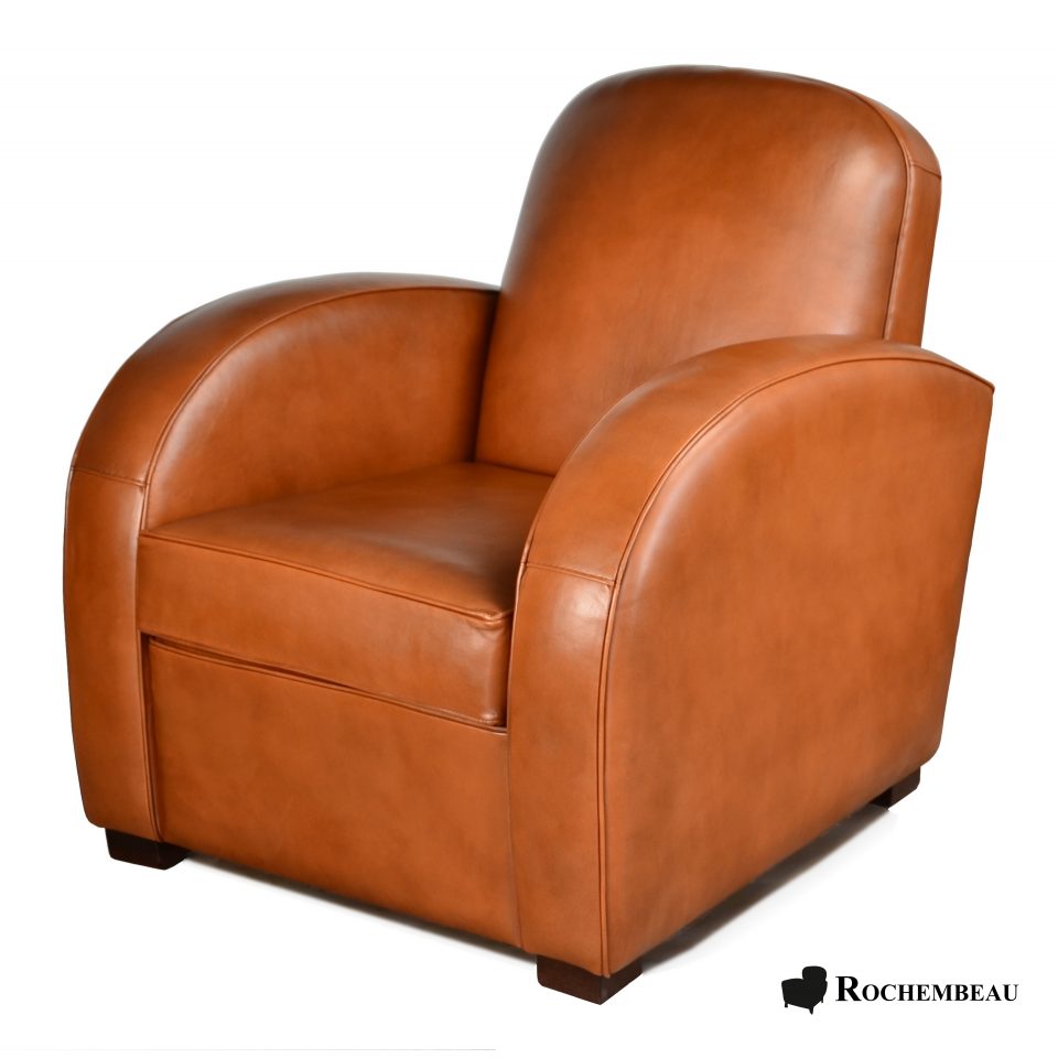 Le fauteuil Club cuir haut de gamme Rochembeau — free download