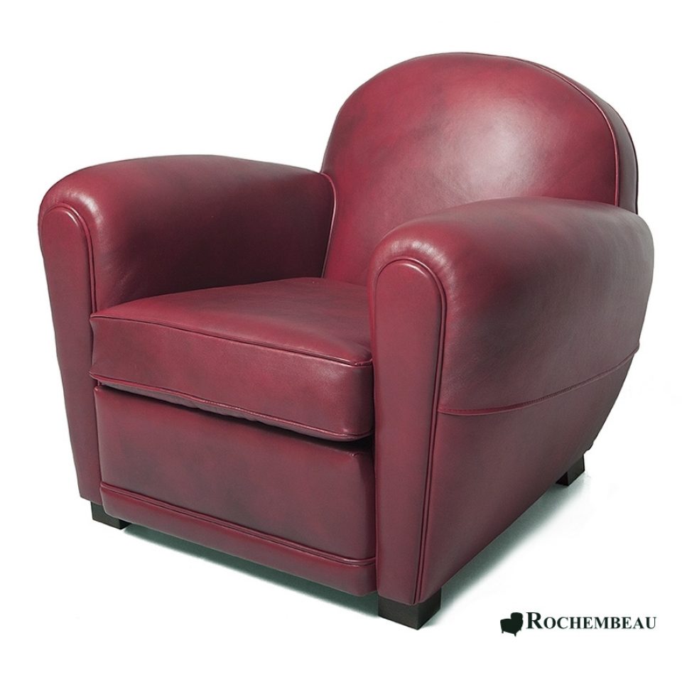 Le fauteuil Club cuir haut de gamme Rochembeau — free download