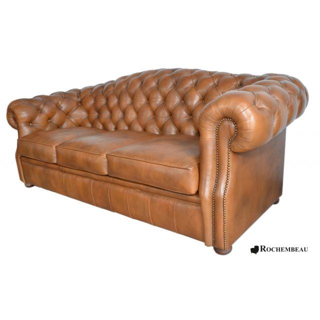 Canapé Chesterfield COOK Dossier Rond
