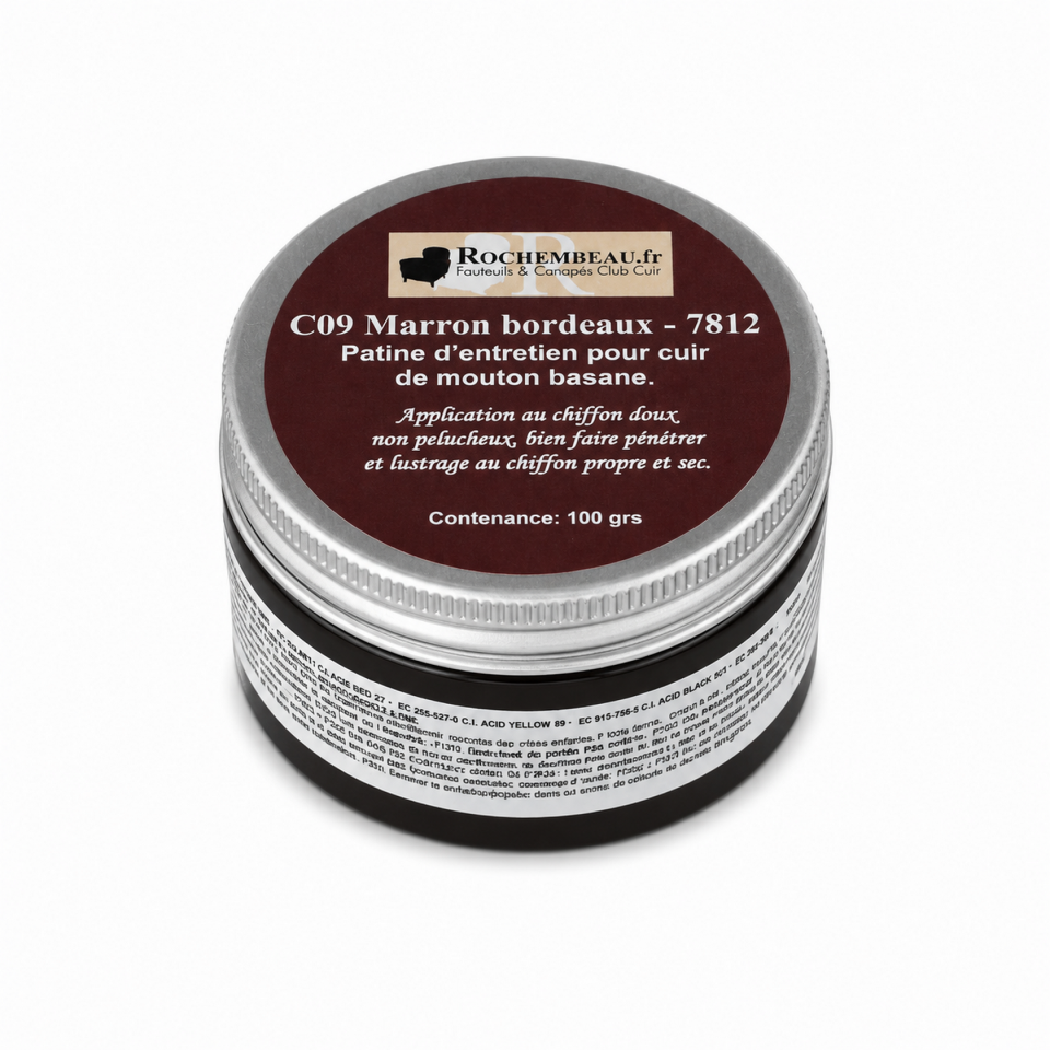 Cirage marron bordeaux (C09)