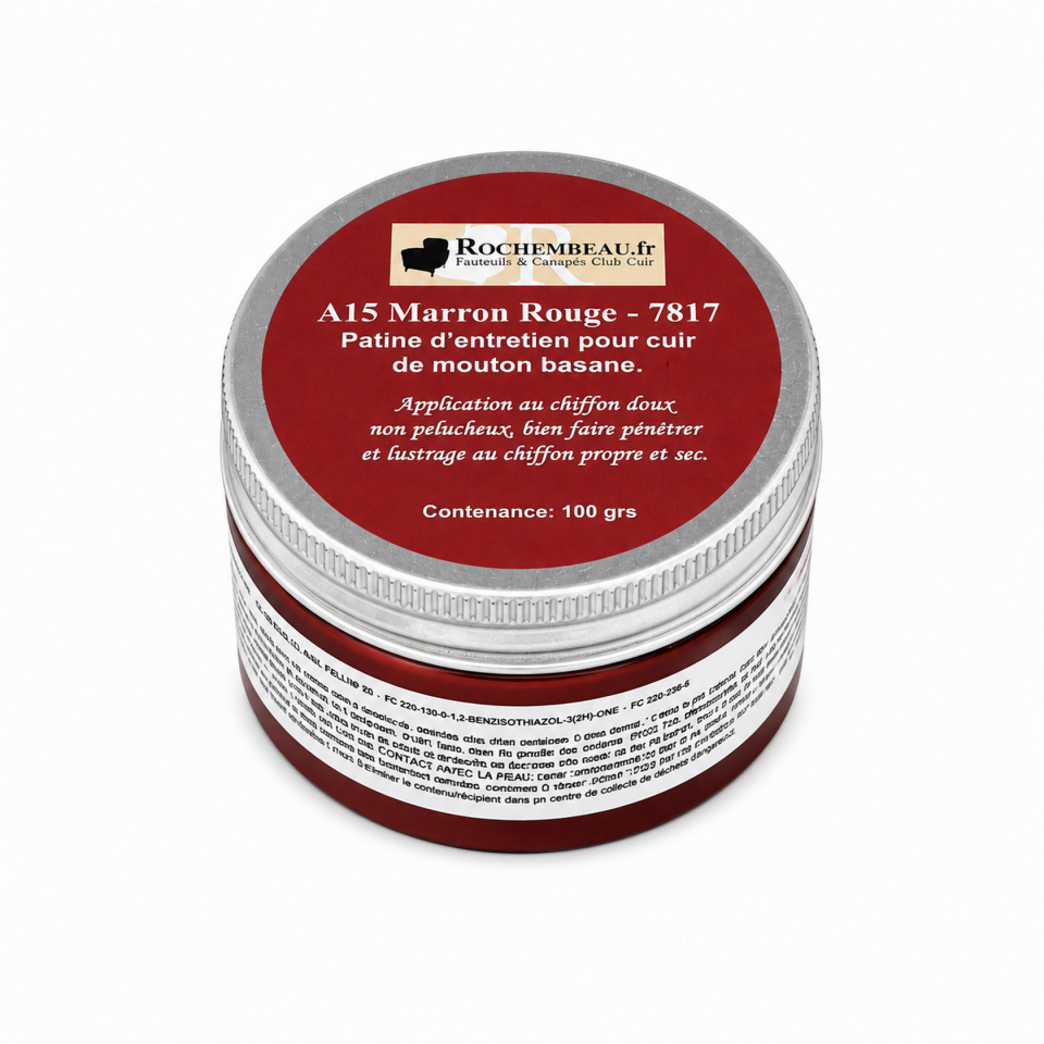 Cirage marron rouge (A15)