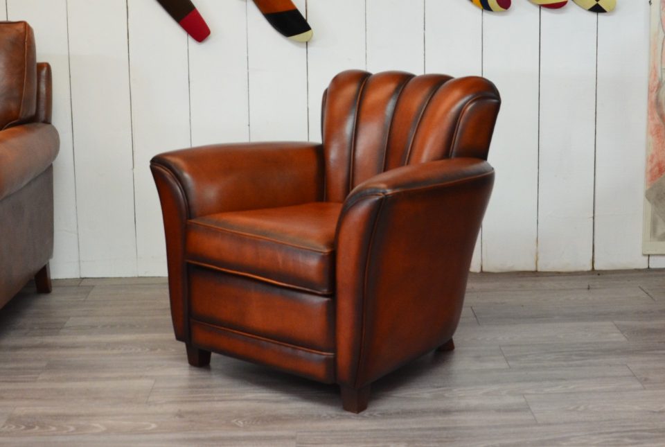 Fauteuil Club BRISTOL  - Marron E / E8