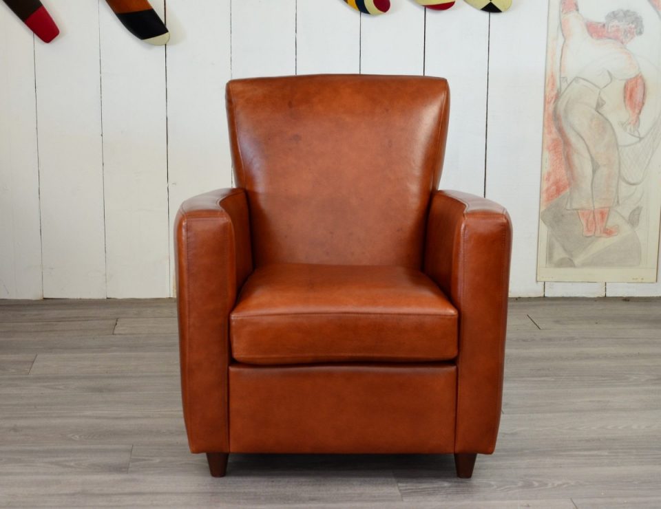 Fauteuil Club DERBY - Marron A120 