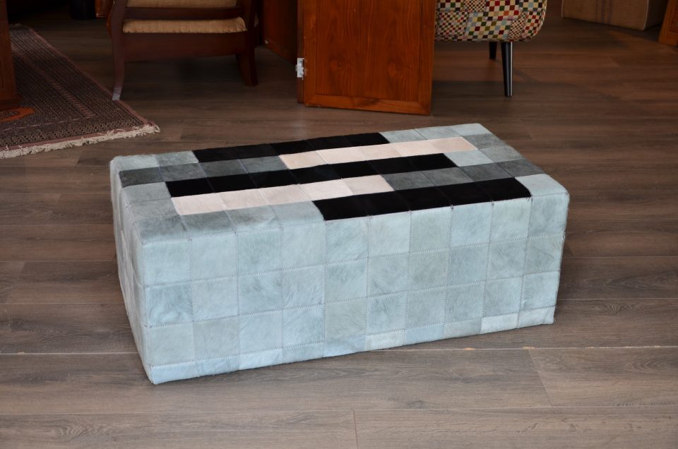 Pouf Banquette velours