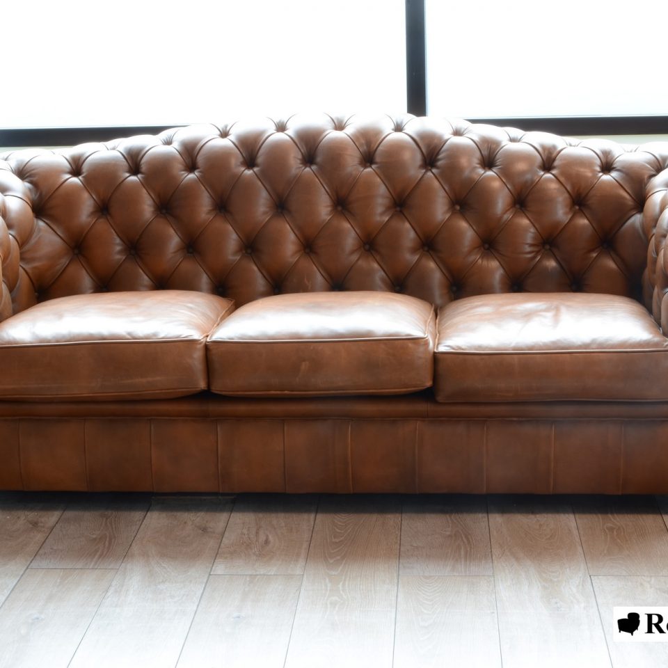 Canapé Chesterfield COOK Dossier Rond
