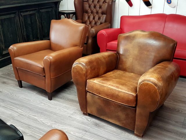 NOUVEAU le fauteuil Club PETIT MOUSTACHE