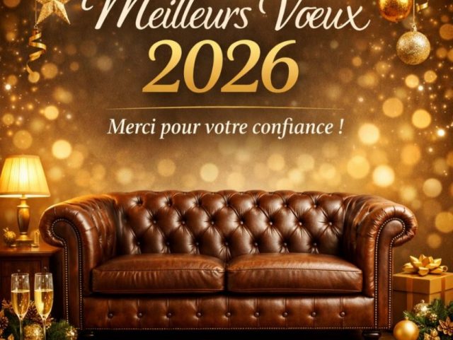 Meilleurs vœux 2026 – Merci pour votre confiance