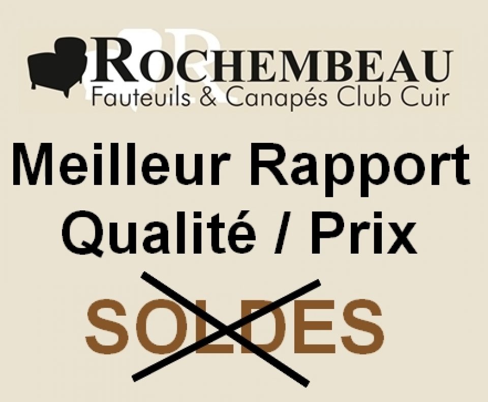 2014 Pas de Soldes Fauteuil Club