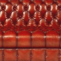 Canapé Chesterfield 3 places WILLIAM - Tomette - D13-E8