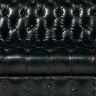 Canapé Chesterfield 3 places WILLIAM - Noir