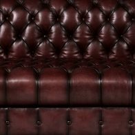 Canapé Chesterfield 3 places WILLIAM - Châtaigne - C09-E8