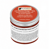 Cirage marron orange (A35) - Cire marron orange (A35) 200 g