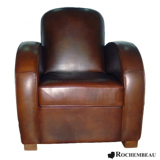 Newcastle fauteuil club Rochembeau marron fonce chocolat.jpg