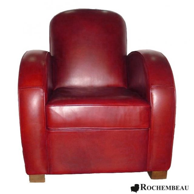 Newcastle fauteuil club Rochembeau rouge ferrari.jpg