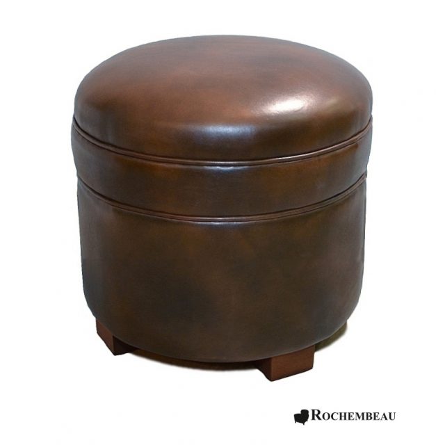pouf rond en cuir poufs en cuir pleine fleur pouf rond en cuir poufs en cuir pleine fleur