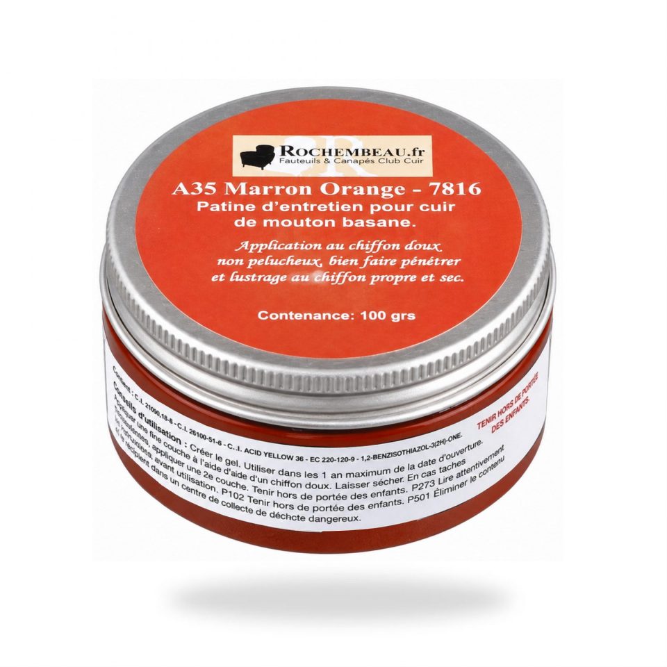 Cirage marron orange (A35)
