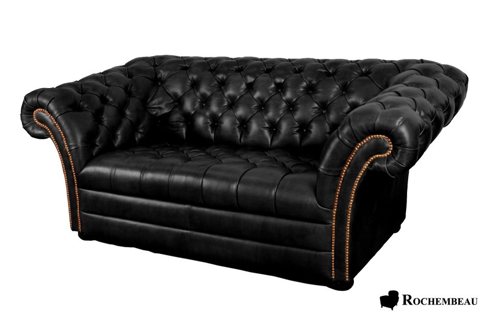 Canapé Chesterfield 2 places LENNON Capitons