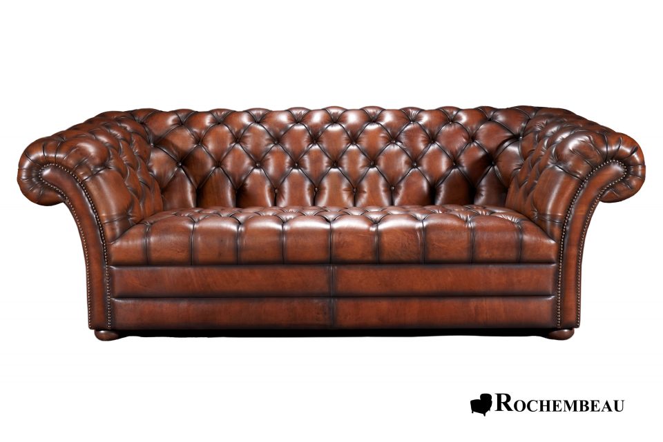 Canapé Chesterfield 3 places LENNON Capitons