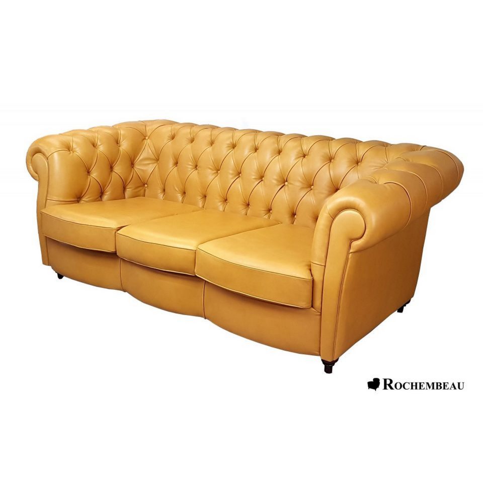 Canapé Chesterfield 3 places HEMINGWAY