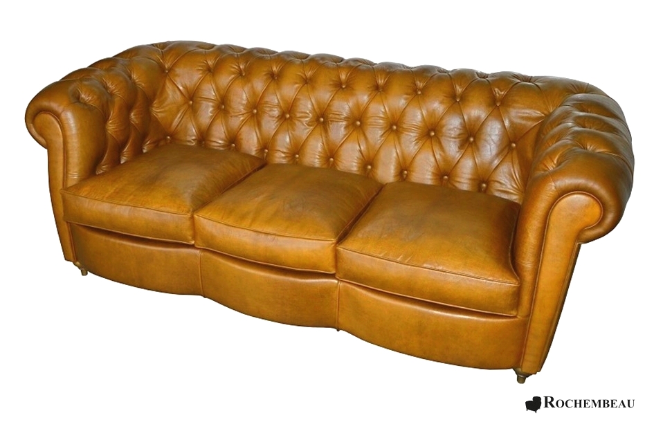 Canapé Chesterfield 3 places HEMINGWAY